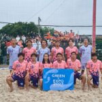 ビーチサッカーから始まるSDGs レーヴェ横浜が地域清掃と交流イベントを実施