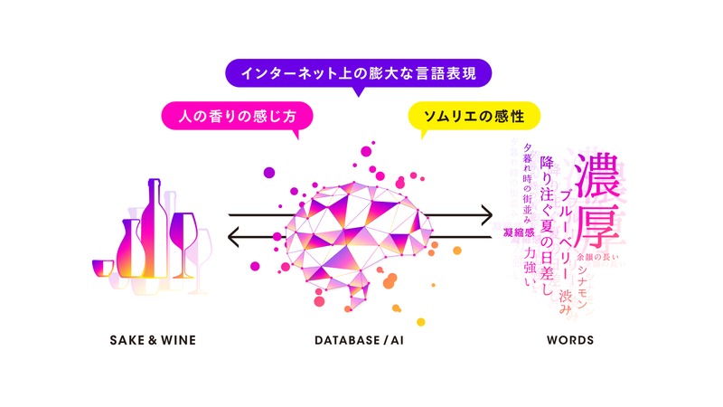 人の感性と言語データをAIで結び日本酒の風味を言語化する仕組み