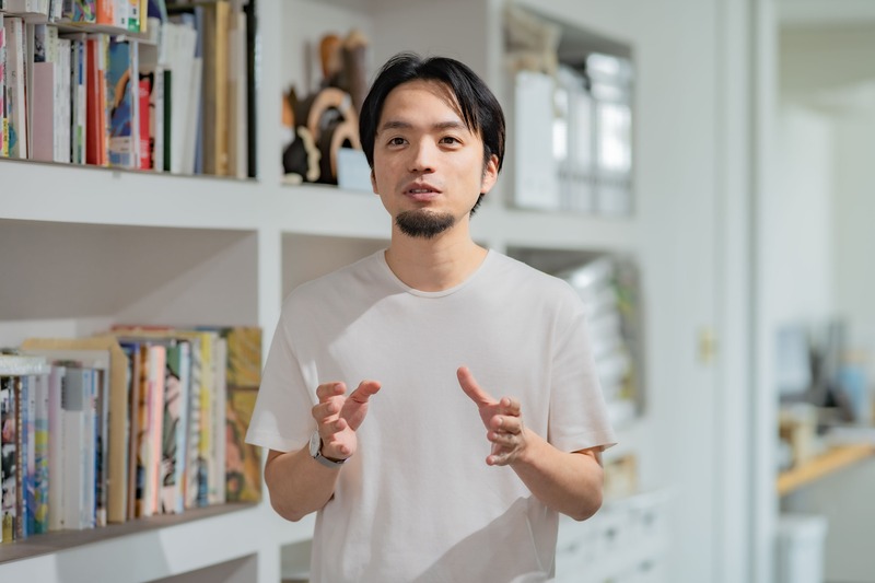 ヤレ紙事業の企画とデザインを担当した株式会社ROLEの羽田純氏